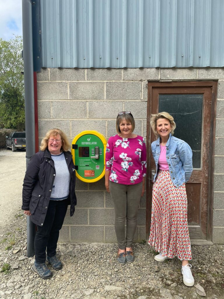 remote area in the Shropshire hills awarded AED